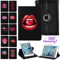 Funda Apple IPad Mini 1 2 3 7.9 Inch Case Tablet Leather Folding Ebook Case for IPad Mini 4 5 Tablets Sleeve 360 Rotating CoverCases Covers