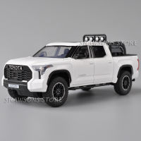 โมเดลรถบรรทุกจําลอง ขนาด 1:24 Toyota Tundra Pickup Truck พร้อมไฟเสียง ของเล่นสําหรับเด็ก