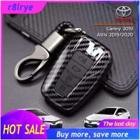 【Big Sale】เคฟล่ากุญแจรีโมทรถยนต์ art key ครอบกุญแจ สมาร์ทคีย์ กุญแจพับ กรอบกุญแจรถ TOYOTA รุ่น Camry 2019 Altis 2020 แคมรี่2019อัลติส2020 COD