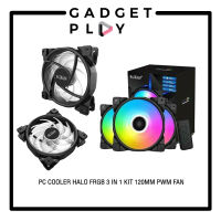 [กรุงเทพ ด่วน 1 ชั่วโมง] PC COOLER HALO FRGB 3 IN 1 KIT 120MM PWM FAN