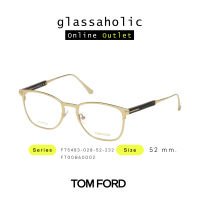 [ลดกระหน่ำ] กรอบแว่นสายตา TOM FORD รุ่น FT5483 ทรงเหลี่ยม สีทอง บางเบา ใส่สบาย