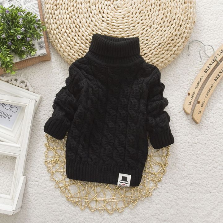 kids-boy-girl-solid-sweater-tricots-turtleneck-pullover-baby-winter-tops-solid-color-sweaters-autumn-boy-girl-warm-sweater-3-6t