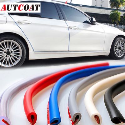 【HOT】♨✤❈ 5/8/10M Car U Type Door Protection Guards Trim Styling Moulding Strip Rubber Scratch Protector