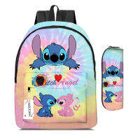 2023 สปอตสติทซี่ Stitch กระเป๋าเป้กระเป๋านักเรียนการ์ตูนสำหรับนักเรียนประถมและมัธยมกระเป๋าดินสอกระเป๋านักเรียนการ์ตูนสำหรับเด็ก .