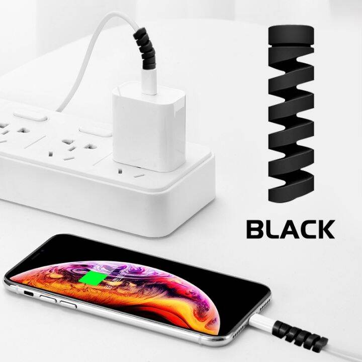 spiral-cable-protector-data-line-silicone-bobbin-winder-earphone-android-usb-charging-cable