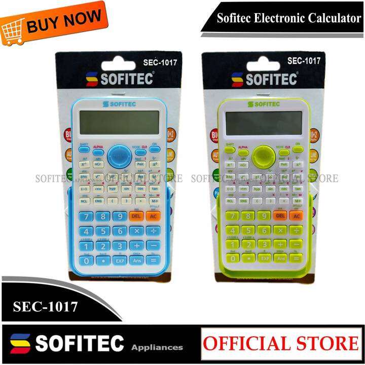 SOFITEC Scientific Calculator Battery Functioned 2Line LCD Display