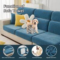 【jw】✇▣ HGX Seccional Sofa Cover Elastic Almofada Mobiliário Protector para Animais de Estimação Crianças Washable Removable Couch