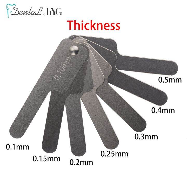 Ipr Ruler Dental Interproximal Reduction Gauge Ruler Tooth Gap Measure ...