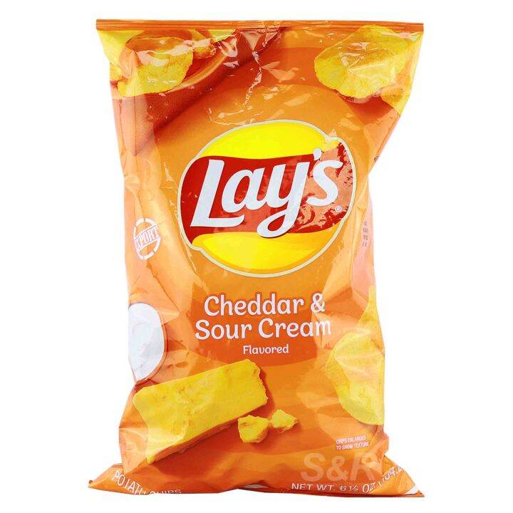 Lays Cheddar And Sour Cream Potato Chips 1842g Lazada Ph 9275