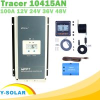 EPever MPPT 100A 12V 24V 36V 48V Solar Charge Controller Backlight LCD Max 150V PV Input Common Negative Grounding Tracer10415AN