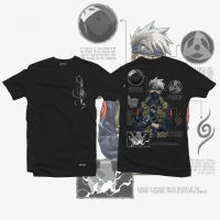 Anime Shirt - ETQTCo. - Naruto - Kakashi Hatake เสื้อยืดลายฤดูร้อน S-5XL