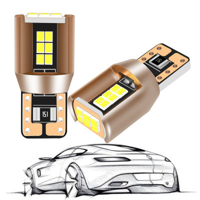 Motome ไฟที่จอดรถ LED T10 1/2ชิ้น,หลอดไฟเลี้ยวด้านข้างรถสว่างมากลิ่มแคนบัสภายในอ่านหนังสือโดม12V