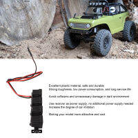 RC รถหลังคาไฟ LED สปอตไลท์สว่างฐานปรับได้สำหรับ Axial SCX24 FCX24 1/18 1/24