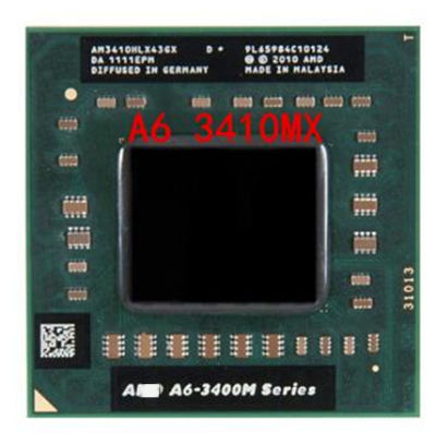 A6-Series A6-3410MX A6 3410MX 1.6 GHz Quad-Core Quad-ด้าย CPU โปรเซสเซอร์ AM3410HLX43GX ซ็อกเก็ต FS1