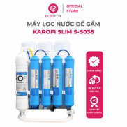 Máy lọc nước Karofi SLIM S-S038 không tủ siêu nhỏ gọn - Hàng chính hãng