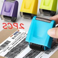 ✵♟ 2Pcs Stamp Roller Anti-Theft Protection ID Seal Smear Privacy Confidential Data Guard Information Data Identity Address Blocker
