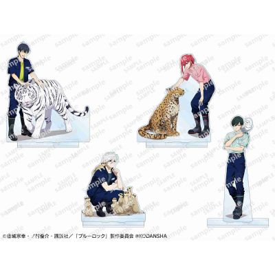 Blue Lock Figure Anime Model Toys Plate Holder Cute Yukimiya Sae Nagi Rin Isagi Home Decor Collection Ornament Gift