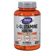 Now Foods, Sports, L-Glutamine, Double Strength, 1,000 mg, 120 Capsules