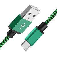 [HOT RUXMMMLHJ 566] สายเคเบิล USB ชนิด C ยาว1ม. 2ม. 3M ที่ชาร์จไฟรวดเร็ว Usb Usb สาย3.0ชนิด-C สายชาร์จ Usb-C สำหรับ Samsung S10 S9 S8 Note 9 8 Xiaomi Mi 9