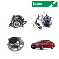 LUCAS ลูกปืนล้อ (หน้า-หลัง) TOYOTA VIOS YARIS (1.2) ABS ปี 2013-2017 ดุมล้อรถยนต์ ดุมล้อ โตโยต้า วีออส ยาริส