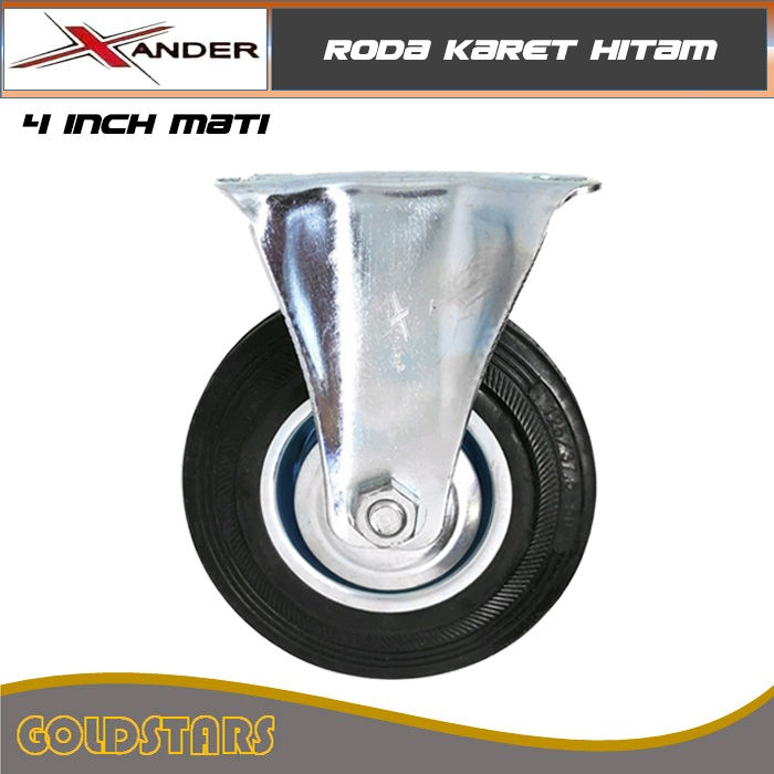 Roda Trolley 4 Inch Xander Roda Troli Roda Gerobaketalase Roda Karet Hitam Lazada Indonesia 1726