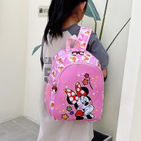 Disney Minnie Mouse Kindergarten Children 39;s School Bag Boy Small School Bag Cute Cartoon Baby Backpack Girl Anti-Lost Backpack