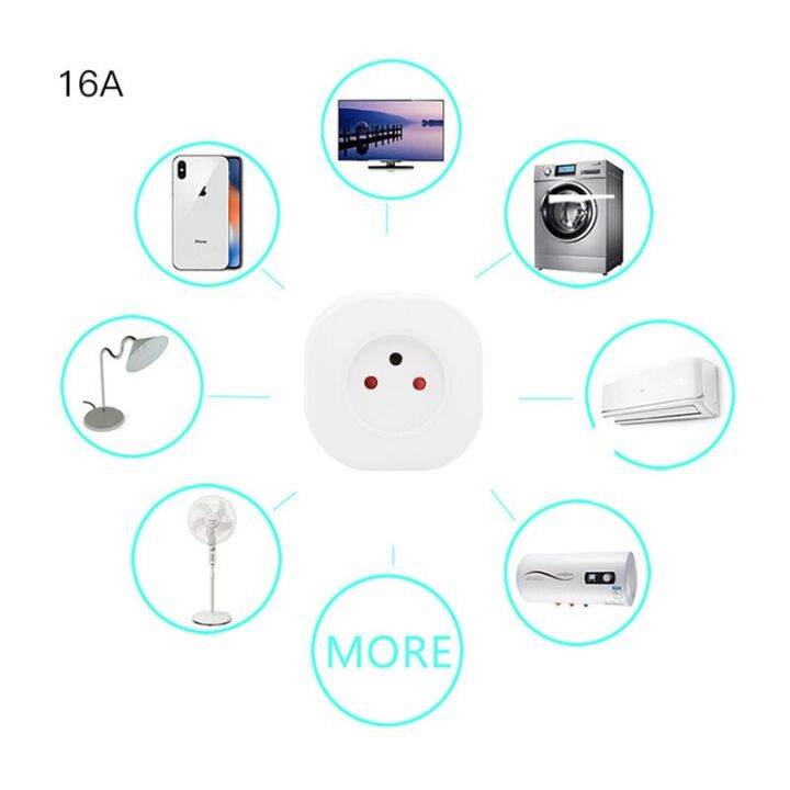 อิสราเอล-il-16a-ปลั๊กอัจฉริยะปลั๊กอัจฉริยะ220v-แอปรีโมทคอนโทรลเต้าเสียบสายไฟ-compatble-voice-alexa-google-assistant