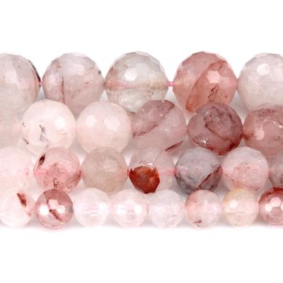 Beads Strand - Natural Faceted Red Crystal Round Loose Beads Strand 6/8/10/12mm - Aliexpress