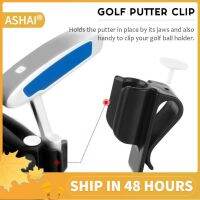 ASHAI 1Pcsใหม่Black Golf Club Ball Markerพัตเตอร์ตัวยึดถุงกอล์ฟคลิปPutting Organizer