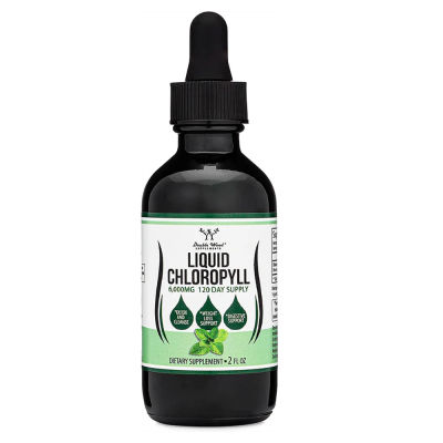 Double Wood Chlorophyll Liquid Drops 50 mg. 120 วัน คลอโรฟิลล์ แบบหยด