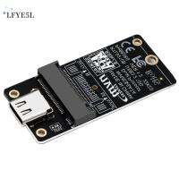 LFYE5L PCIe NVMe SSD อะแดปเตอร์ SSD M2 M.2 SATA SSD เป็น USB C M2ไปยัง USB 3.1 M2เป็นอะแดปเตอร์ USB 3.1 Type C คีย์ m/b + M โปรโตคอลคู่ การ์ดเชื่อมต่อ HDD สำหรับ SATA SSD