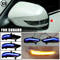 LED เปิดสัญญาณไฟเลี้ยวสำหรับ Subaru Impreza Wrx Sti ซีดาน2011 T Ribeca 07-14ด้านข้างกระจกมองหลังแสงโคมไฟ