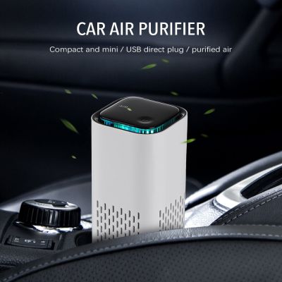 Mini Negative Ion Air Purifier For Home Low Noise USB Portable Air Cleaner Remover Dust Formaldehyde Smoke Air Freshening