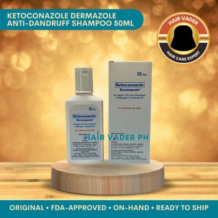 AntiDandruff Ketoconazole Shampoo Dermazole Lazada PH