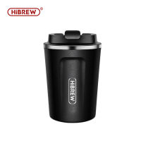 HiBREW Portable Hanging Ear Style Coffee Thermal mug Foldable filter Stainless steel double wall