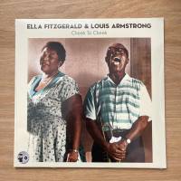 แผ่นเสียง ELLA FITZGERALD &amp; LOUIS ARMSTRONG ,CHEEK TO CHEEK แผ่นมือหนึ่ง ซีล