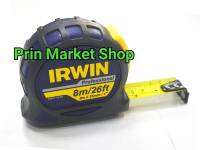 Irwin ตลับเมตร 8 เมตร สเกล 2 หน้า ปลายแม่เหล็ก รุ่น Professional