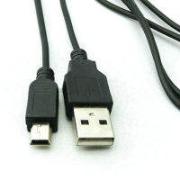 1ชิ้นความเร็วสูง USB2.0ไปยังมินิ USB สายข้อมูลนำ5ขาสำหรับกล้อง MP3 MP4