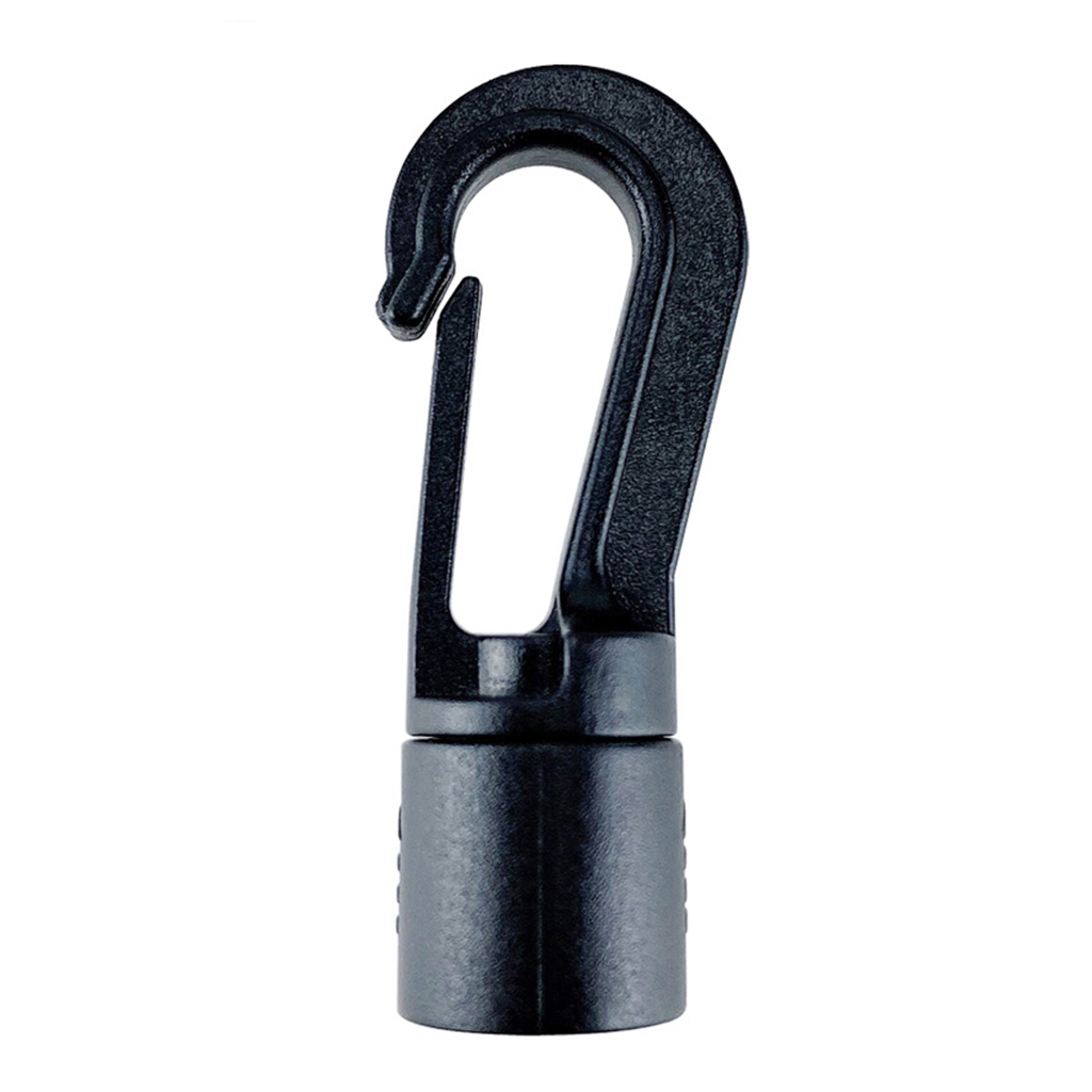10X Snap Hook Buckle Bungee Shock Lock Outdoor Camp Clothesline Rope Hook Parts