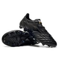 [COD]Mizuno Morelia Neo II FG Moreira Series Men S Sports Sole Soccer Training Boots OutdoorSlidingStrong Clothing European Size 39-45 All Black Christmas Gift