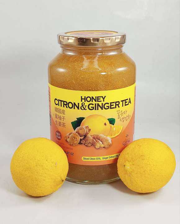Honey Citron Ginger Tea 1kg Glass Bottle Lazada PH