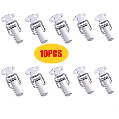 【LZ】✙△卍  10PCS Mini Toggle Latches Spring Loaded Clamp Clip Box Latch Catch Toggle Tension Lock Lever Clasp Closures Crate Lock Snap Lock