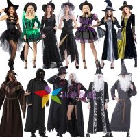 Halloween vampire costume demon party adult female witch COS suit