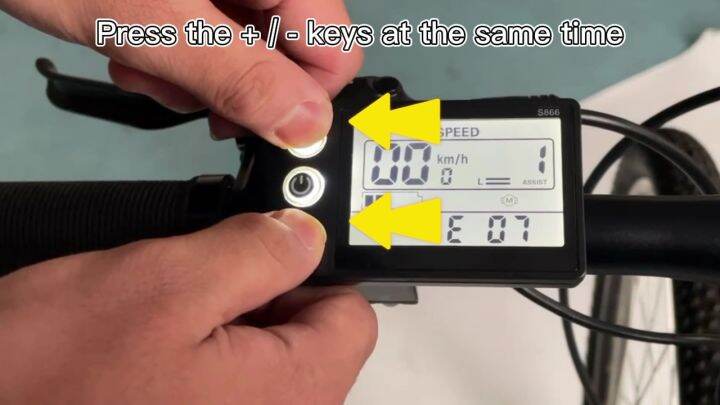 Bike Tools Electric Bike Display 24V/36V/48V Waterproof