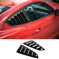 BOUTIE Car Rear Window Louver Trim Cover for Ford Mustang 2015+ Exterior Decoration Accessories