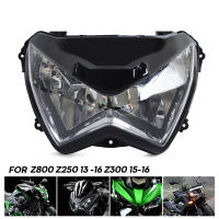 Motorcycle Headlight Lamp Assembly for Kawasaki Z250 Z800 2013 2014 2015 2016 Z300 2015 2016