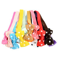 MengNa 60pclot Newborn Elastics Hair Headbands Satin Ribbon Bows Headband Ribbow Hair Bow Kids Girls Hair Band 20 Color