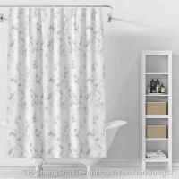 【hot】■  PEVA Durable Mildew Shower Curtain With Hooks Curtains