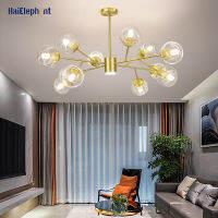 E27 Gold Luxury Chandelier Lights For Living Room Bedroom Indoor Lighting Luminaria Modern Lamps Fixtures Lustres Without Bulbs