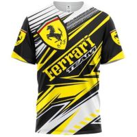 ready stock pakai lelaki 2021 Baru For-Porsche logo logo percetakan 3D T-shirt Harajuku jenama berkualiti tinggi lengan pendek pantai punk kasual pakaian sukan cepat kering